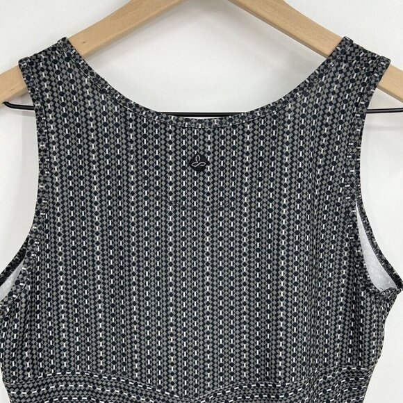 prAna Amelie Dress Printed Gray Charcoal Parade XS Outdoor Hiking Athleisure - Picture 8 of 8